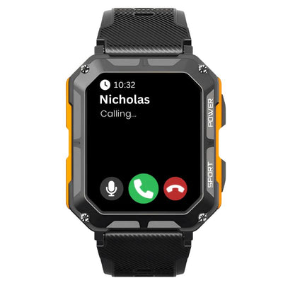 Smartwatch for Men – Bluetooth Calls, Fitness & Health Monitoring – Pro Military MTPRO