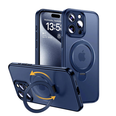 iPhone 360° Rotating MagSafe Case – Shockproof Protection
