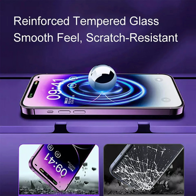3-in-1 Privacy Tempered Glass Screen Protector - Huawei
