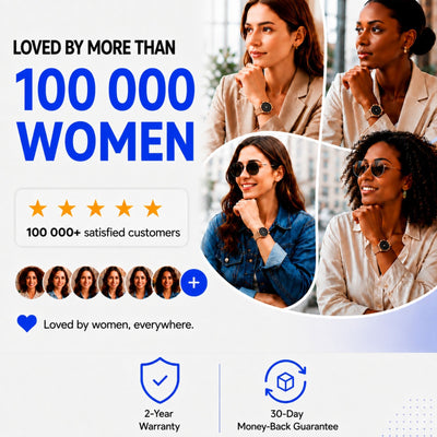 Smartwatch for Women – Bluetooth Calls, Fitness & Health Monitoring – SmartLady