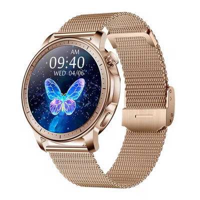 Smartwatch for Women – Bluetooth Calls, Fitness & Health Monitoring – SmartLady Pro
