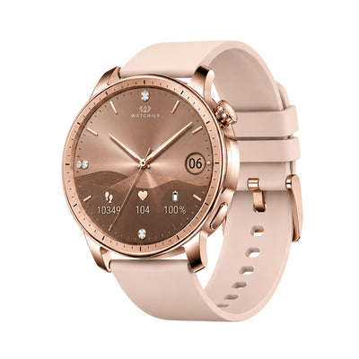 Smartwatch for Women – Bluetooth Calls, Fitness & Health Monitoring – SmartLady Pro