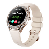 Smartwatch for Women – Bluetooth Calls, Fitness & Health Monitoring – SmartLady Shiny