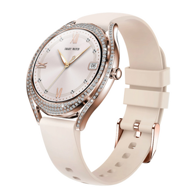 Smartwatch for Women – Bluetooth Calls, Fitness & Health Monitoring – SmartLady Shiny