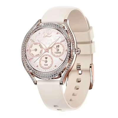 Smartwatch for Women – Bluetooth Calls, Fitness & Health Monitoring – SmartLady Shiny