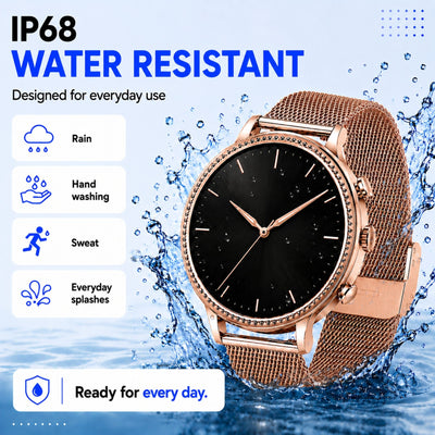 Smartwatch for Women – Bluetooth Calls, Fitness & Health Monitoring – SmartLady