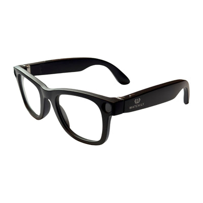 AI Smart Glasses with 1080P HD Camera – SmartView Pro – Includes Black Sunglasses & Blue Light Blocking Lenses