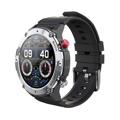Smartwatch for Men – Bluetooth Calls, Fitness & Health Monitoring – Adventurer