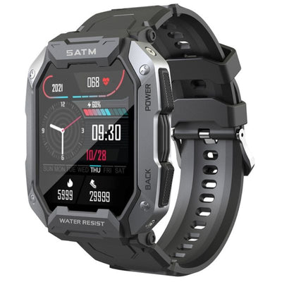 Smartwatch for Men – Bluetooth Calls, Fitness & Health Monitoring – Pro Military MT1