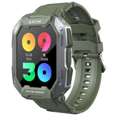 Smartwatch for Men – Bluetooth Calls, Fitness & Health Monitoring – Pro Military MT1